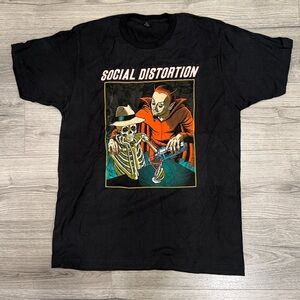 Social Distortion Devil Skeleton Men’s Size Large